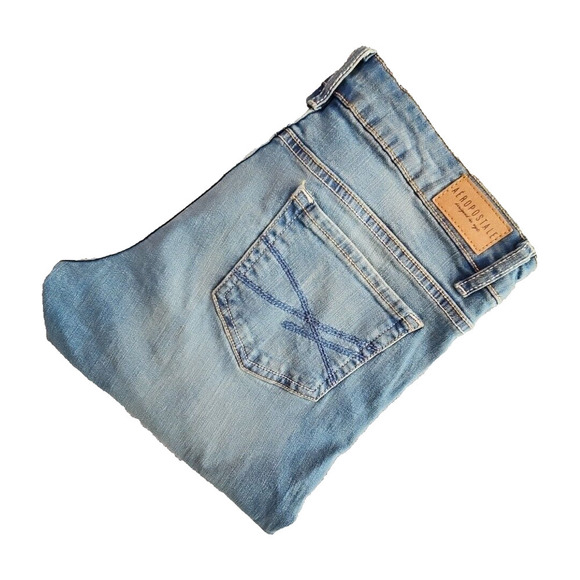 Aeropostale Jeans Women's Size 10 Long Jegging Light Blue Wash Style# 19 B070 7E - Picture 4 of 16
